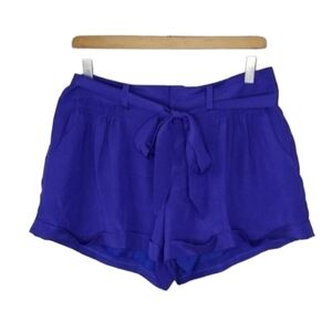 NWT MM Couture | Tie Waist Cuffed Soft Shorts Size Medium